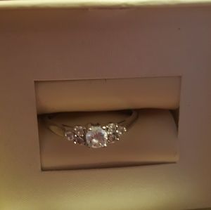 White gold small ring
